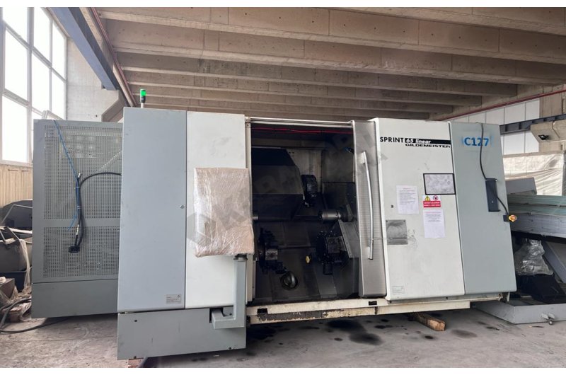 10 Eksen Gildemeister Sprint 65 C-Y Eksen 3 Taret 2 Ayna CNC Tor