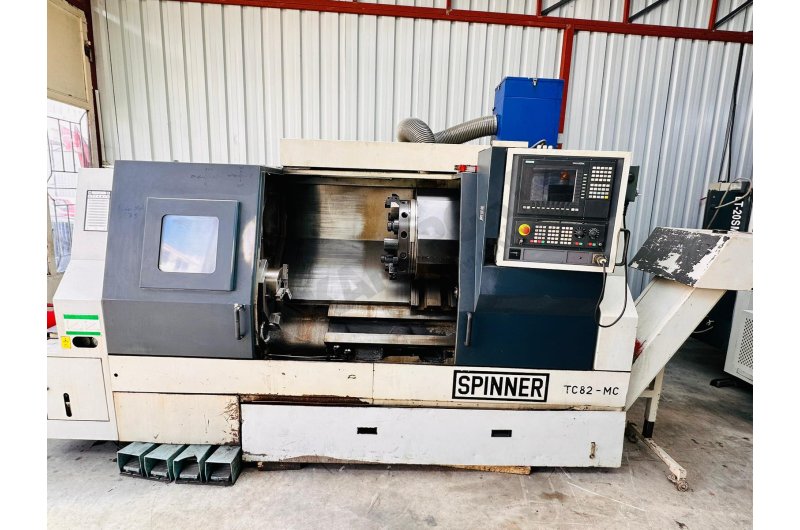 10 INC C EKSENLI 1000 BOY CNC TORNA SPINNER TC82-MC