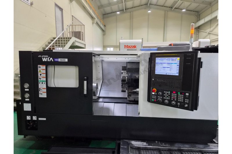 10 inç Hyundai HD2600 CNC Torna Tezgahı-2023