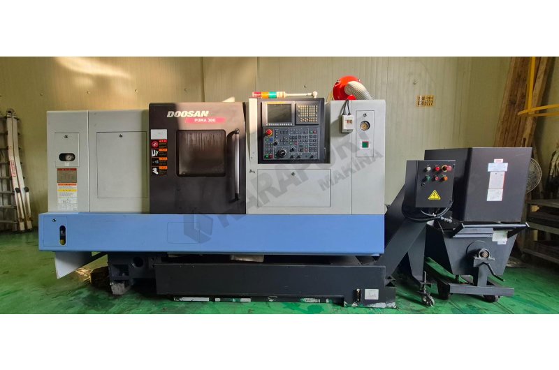 12 inç Doosan Puma 300C CNC Torna Tezgahı-2014