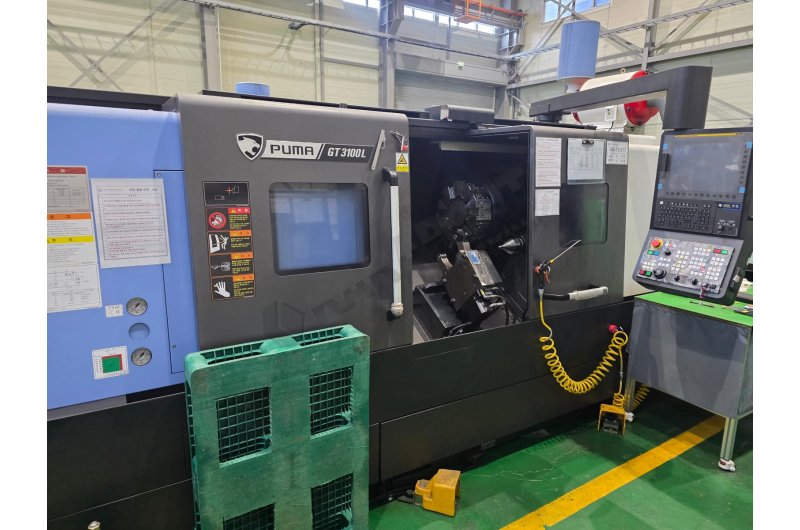 12 inç ve Ara Yataklı Doosan Puma GT 3100L CNC Torna Tezgahı