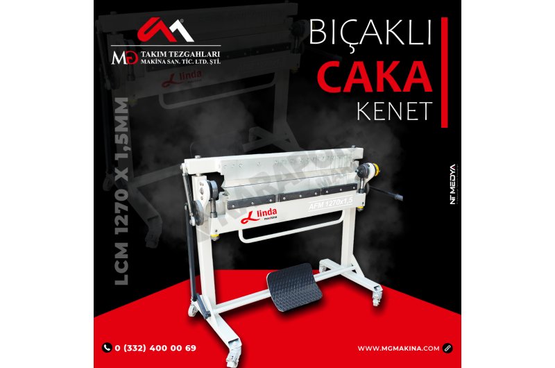1270 x 1,5mm Caka Kenet Makinası