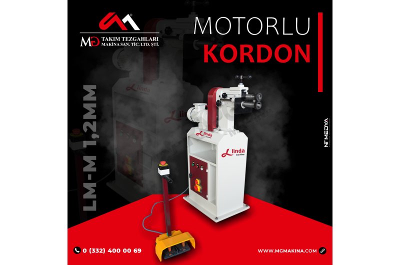 1,2mm motorlu kordon