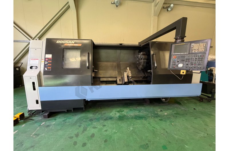 15 inç Doosan Puma 400LB Ara Yataklı CNC Torna Tezgahı-2012