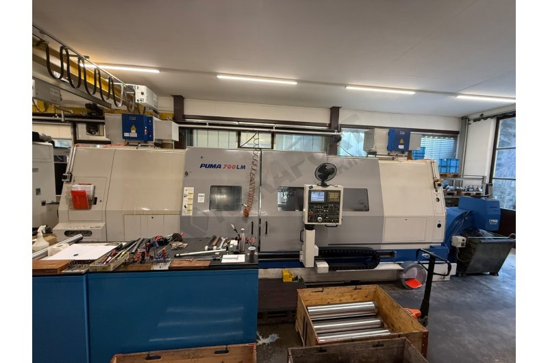 Doosan Puma 700LM C Eksen ve Ara Yataklı CNC Torna Tezgah
