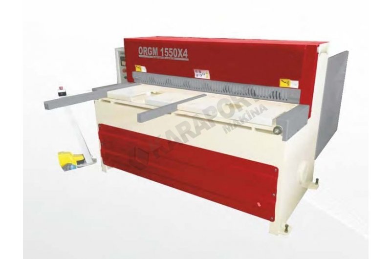 1550 x 4mm Rediktörlü Giyotin Makas - Guillotine Machines