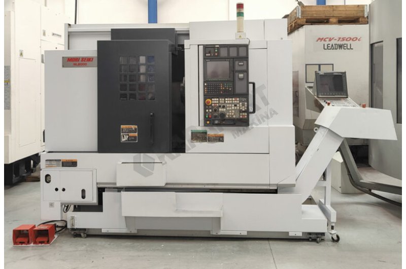 2 Adet Mori Seiki NL-2000 MC CNC Torna Tezgahı-2005
