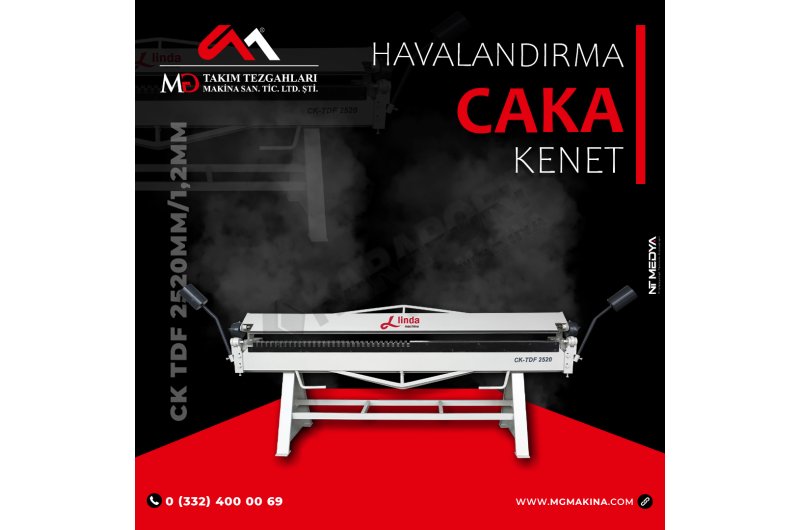 2000 x 1,2 Havalandırma Caka kenet Makinası