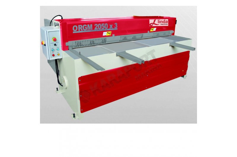 2050 x 3mm Rediktörlü Giyotin Makas - Guillotine Machines