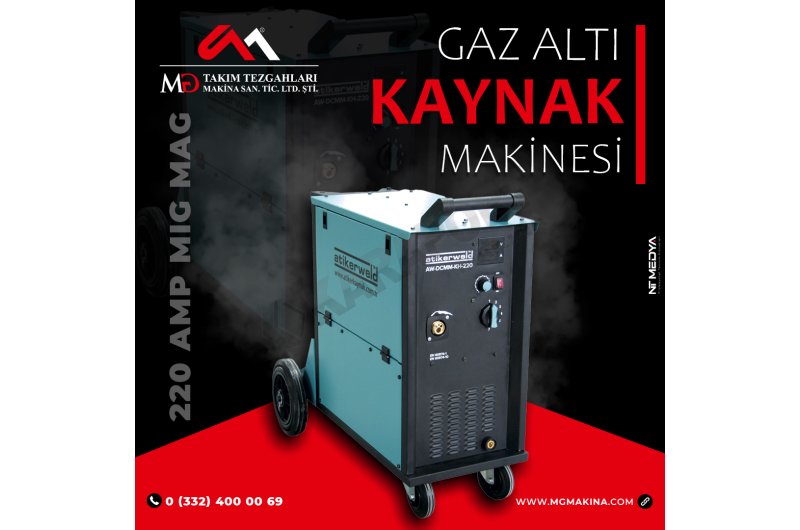 220 Amp Mıg Mag Gaz Altı Kaynak Makinesi