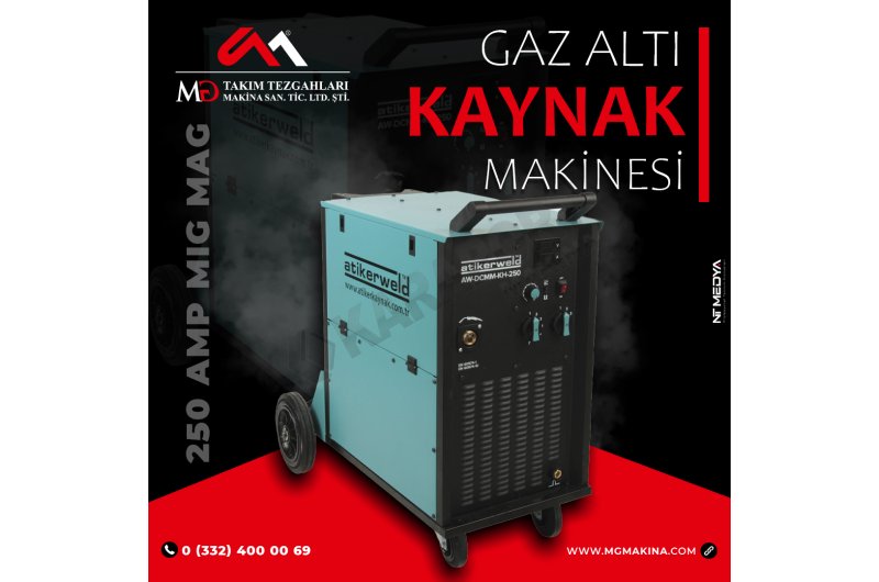 250 Amp Mıg Mag Gaz Altı Kaynak Makinesi