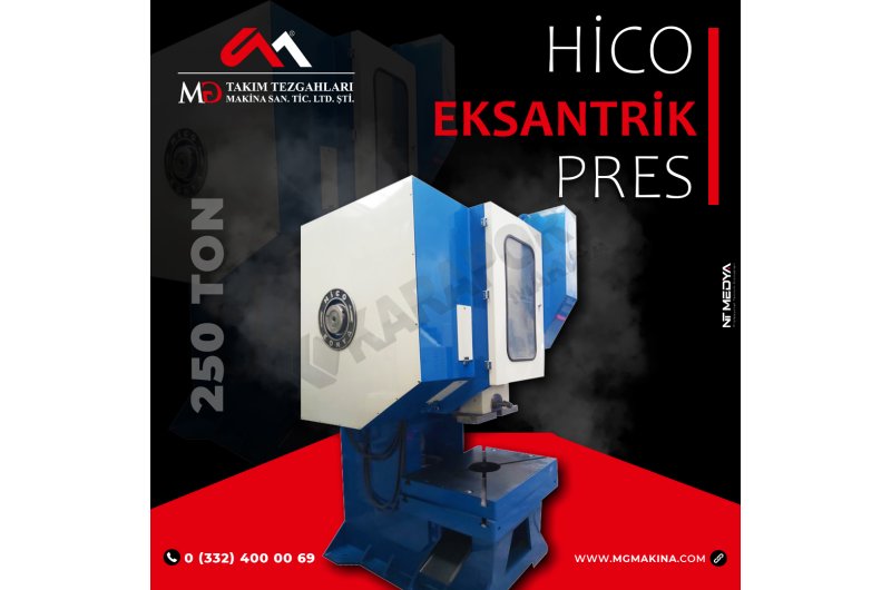 250 Ton Hico Eksantrik Pres ( SIFIR )