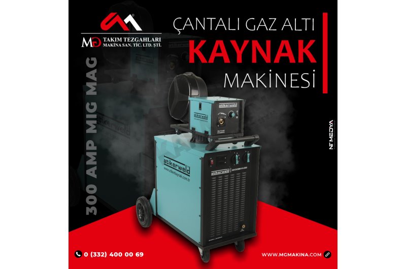 300 Amp Mıg Mag Çantalı Gaz Altı Kaynak Makinesi