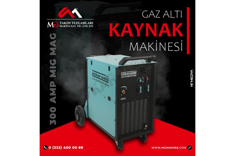 300 Amp Mıg Mag Gaz Altı Kaynak Makinesi