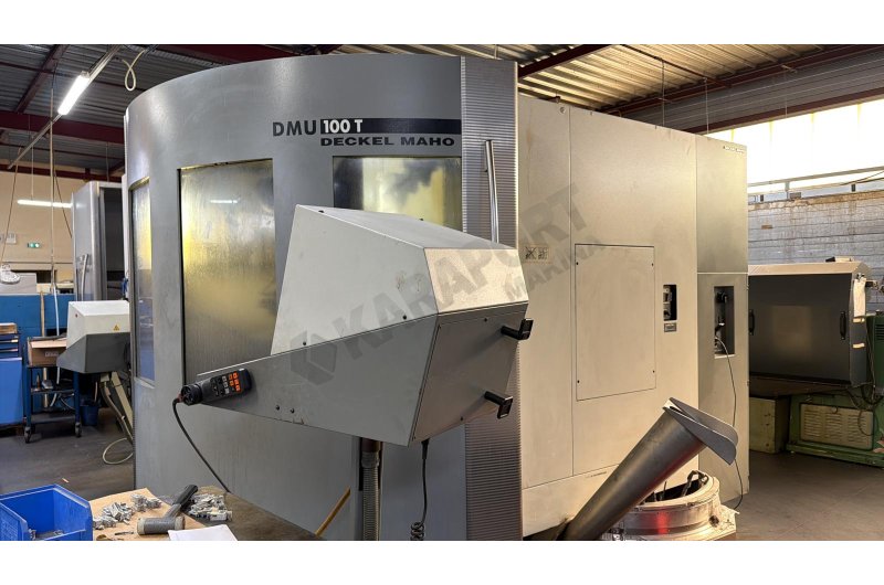 5 Eksen Deckel Maho DMU-100T CNC Dik İşleme Merkezi