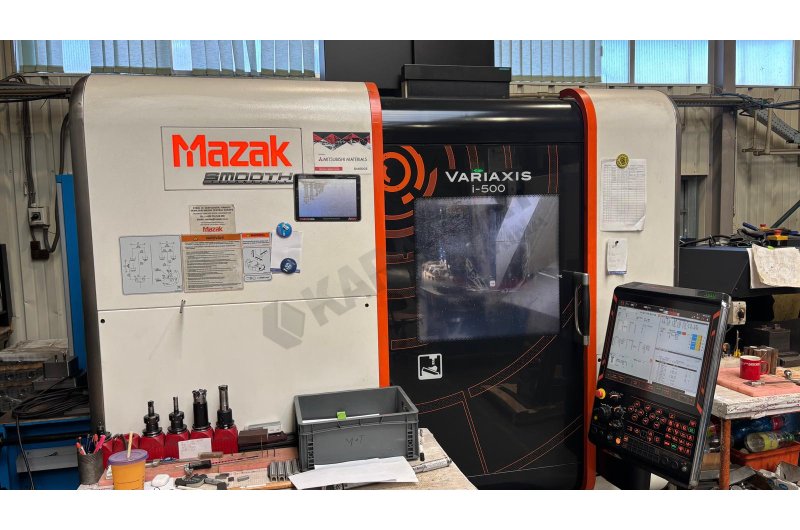 5 Eksen Mazak Variaxis i-500 CNC İşleme Merkezi–2018