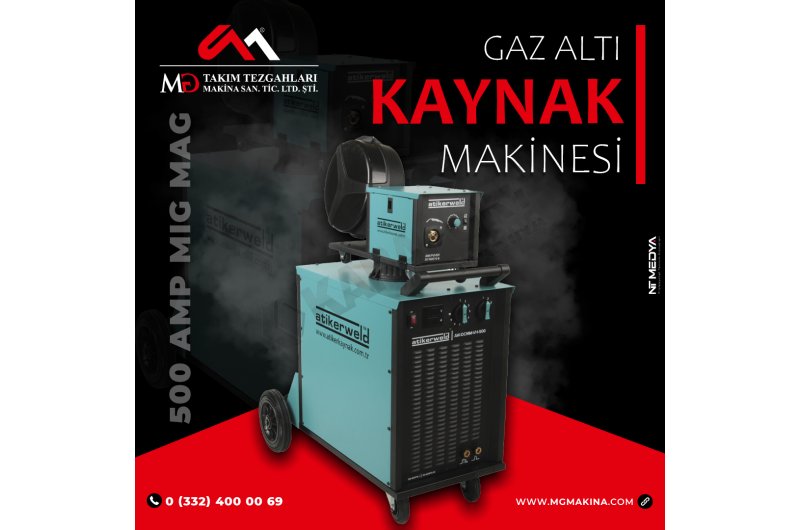 500 Amp Mıg Mag Gaz Altı Kaynak Makinesi