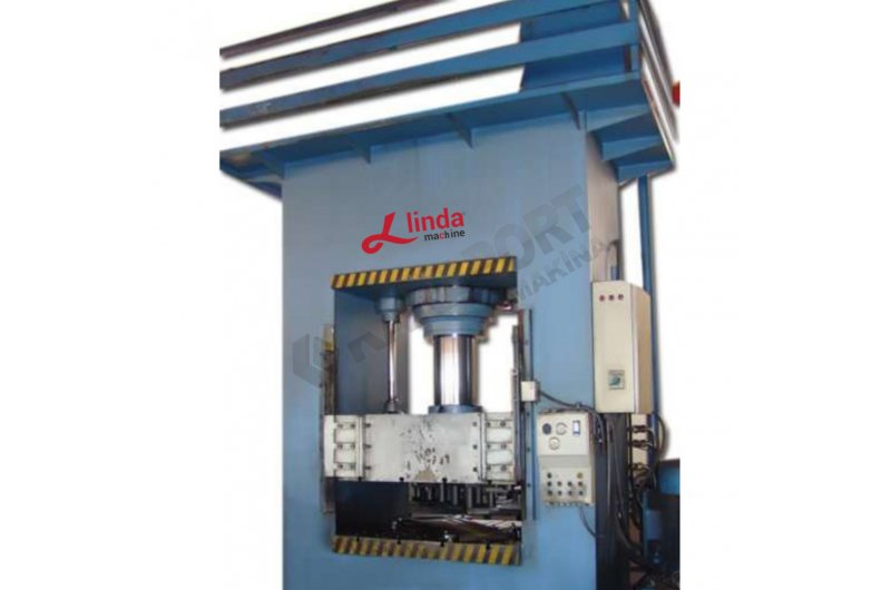 500 Ton Hidrolik  Sıvama Press Linda Machine Marka - Hydraulıc W