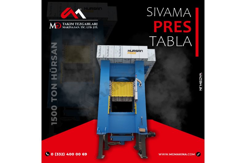 500 Ton Hidrolik  Sıvama Press Linda Machine Marka