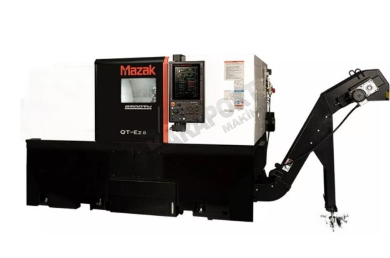 8 inç Mazak QT EZ 8 CNC Torna Tezgahı (Paketinde)