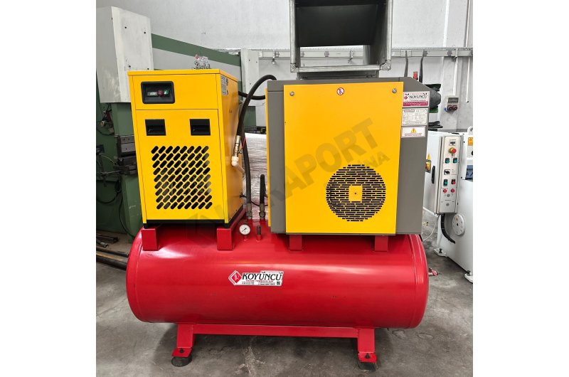 AYDIN TRAFO MARKA 11 KW 500 LT VİDALI KOMPRESÖR SET