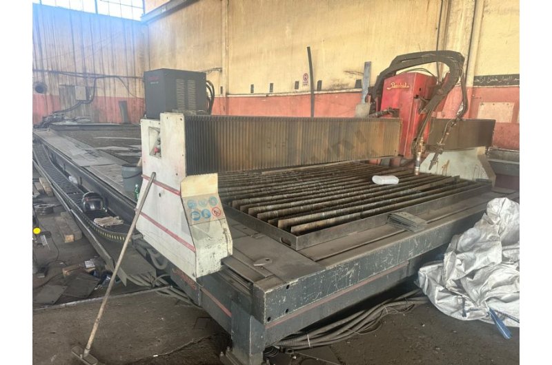 BAYKAL MARKA 3X14 METRE 260 AMPER CNC PLAZMA TEZGAHI 2014