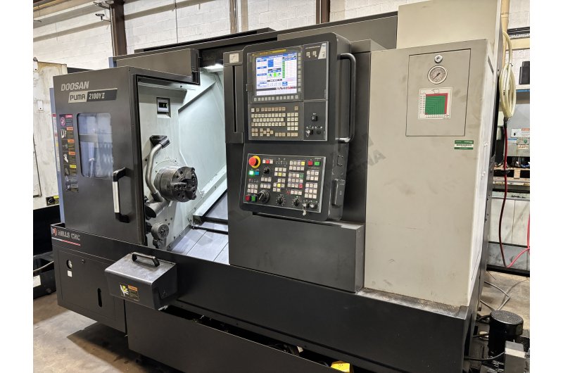 Doosan Puma 2100Y II C-Y Eksen CNC Torna Tezgahı-2019