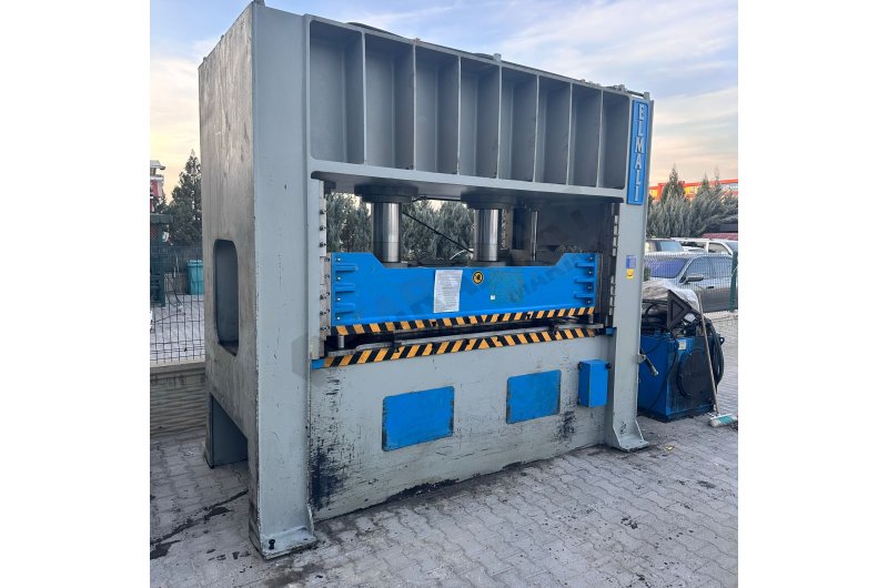 ELMALI MARKA 400 TON HİDROLİK SIVAMA PRESİ