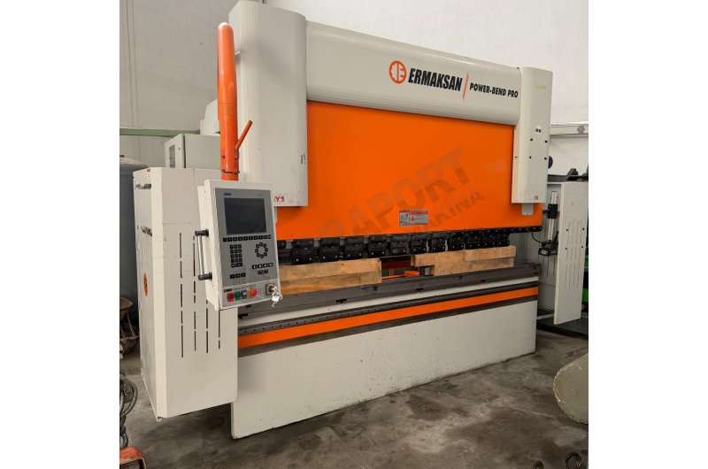 ERMAKSAN MARKA 3 METRE 135 TON 4 EKSEN CNC HİDROLİK ABKANT PRES