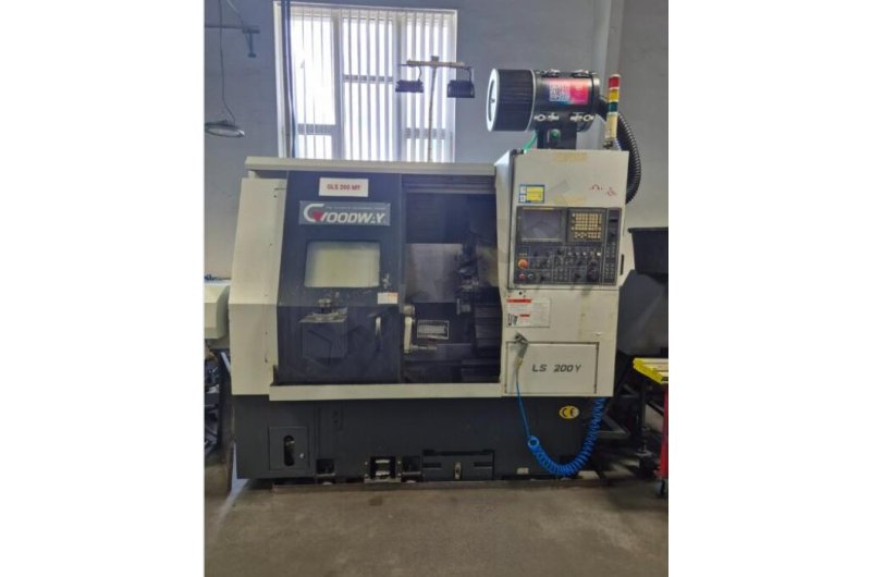 GOODWAY GLS-200-MY C ve Y Eksen CNC Torna Tezgahı-2007