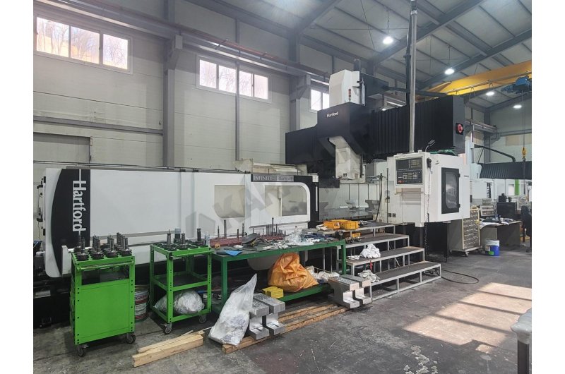 Hartford HSA-527EAY CNC Köprü Tip İşleme Merkezi-2017