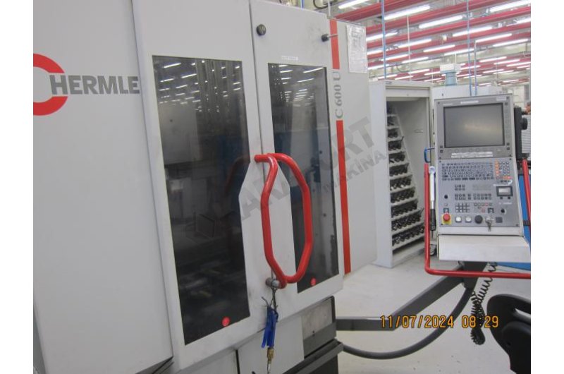 HERMLE C 600 U CNC Dik İşleme Merkezi-2004