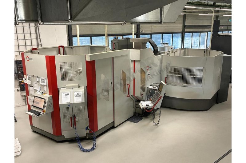 Hermle C30U 5 Eksen CNC İşleme Merkezi ve Yükleme Robotu