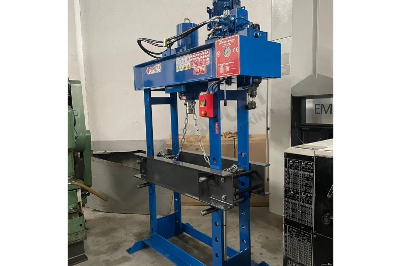 HİDROLİKSAN MARKA 100 TON HİDROLİK ATOLYE PRESİ SIFIR