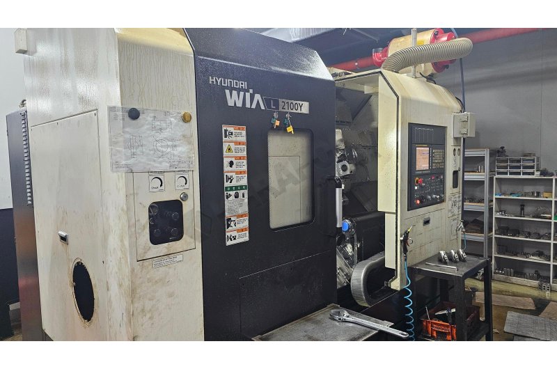 Hyundai Wia L2100Y C-Y Eksen CNC Torna Tezgahı-2019
