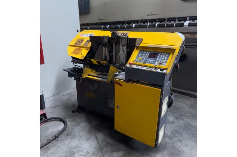 KESMAK KME 280 PLC KONTROL ÜNİTELİ  TAM OTOMATİK ŞERİT TESTERE