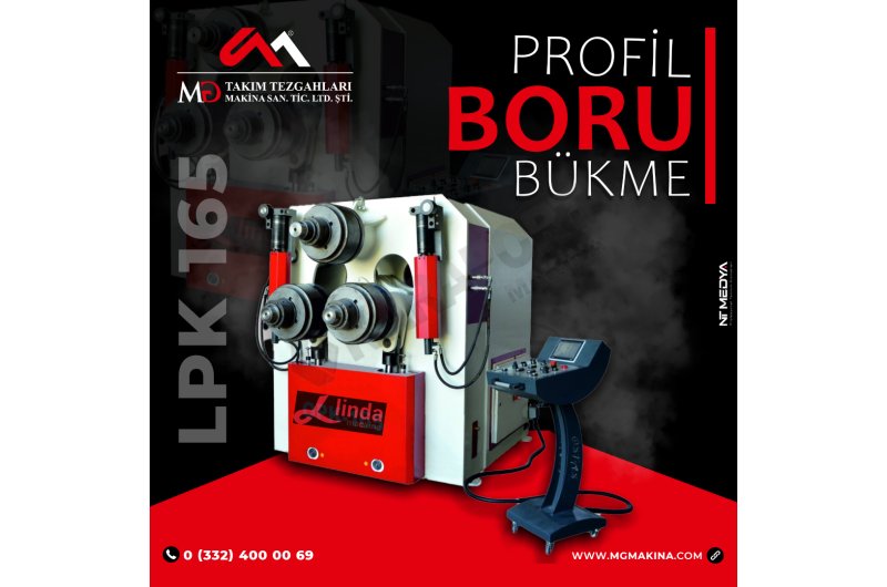 LPK 165 Profil ve Boru Bükme Makinası