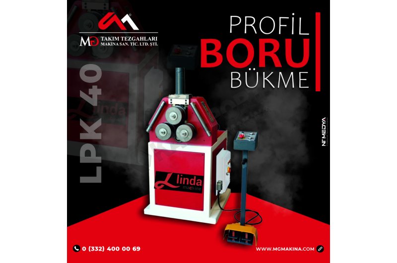 LPK 40 Profil ve Boru Bükme Makinası