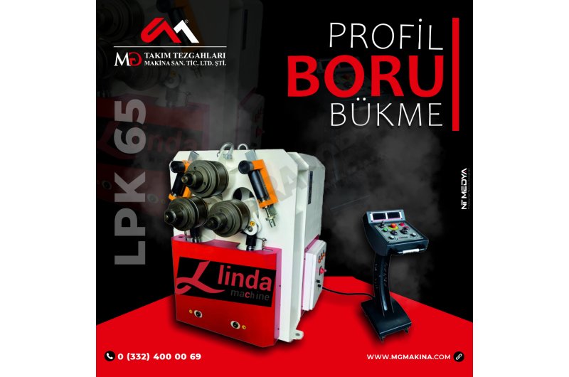 LPK 65 Profil ve Boru Bükme Makinası