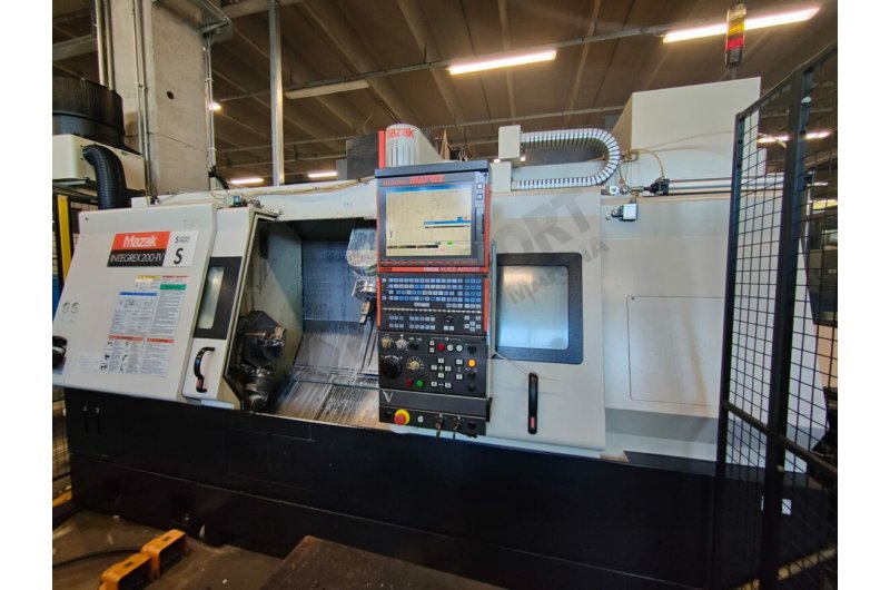 Mazak Integrex 200-4S 5 Eksen CNC Tornalama Merkezi-2008