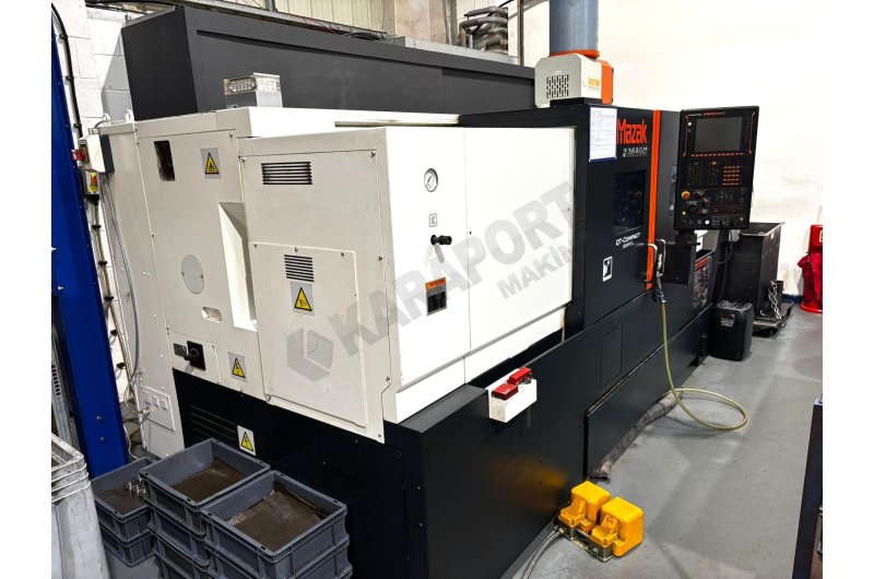 Mazak QT Compact 300 MYL – CY Eksen CNC Torna Tezgahı-2017