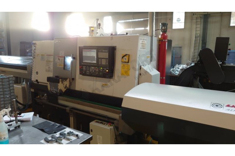 Okuma L300-MW Çift Spindle C eksen CNC Torna Tezgahı-2014