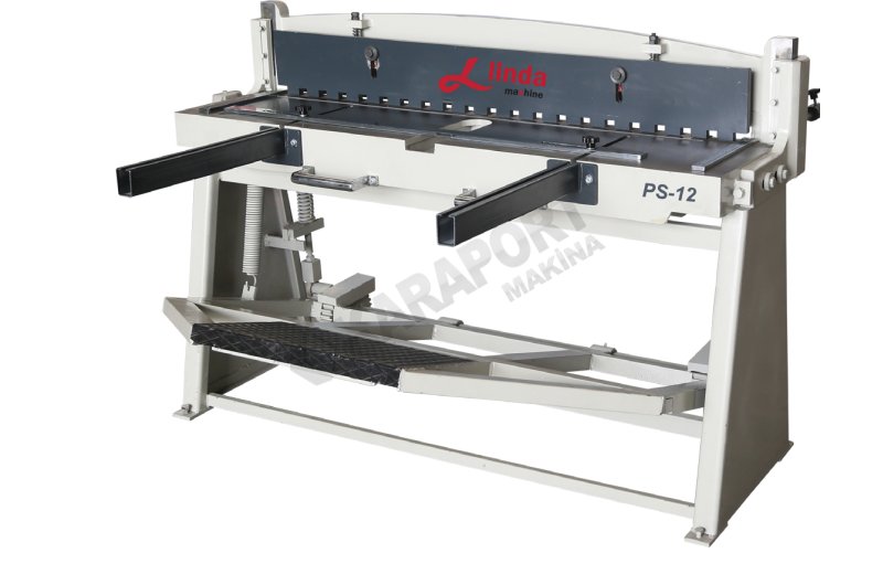 PS-12 Ayak Pedalli Giyotin Makas   Foot Pedal Guillotine Shears