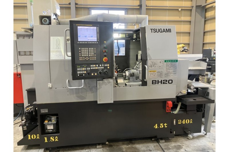 Satılık Tsugami BH-20 CNC Kayar Otomat ve Çubuk Sürücüsü - 2014