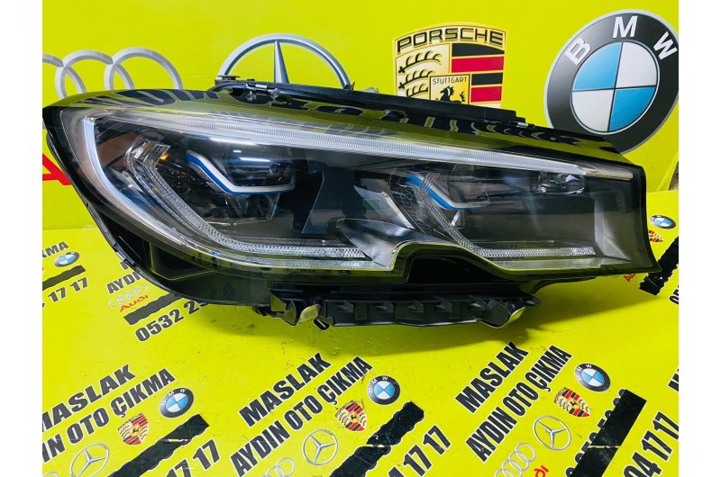 Satılık BMW 3.20 G20 Sağ Far Lazer Led Hatasız Orjinal Çıkma