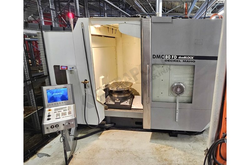 Satılık DMG DMC 80 FD DuoBlock 5 Eksen CNC İşleme Merkezi-2009