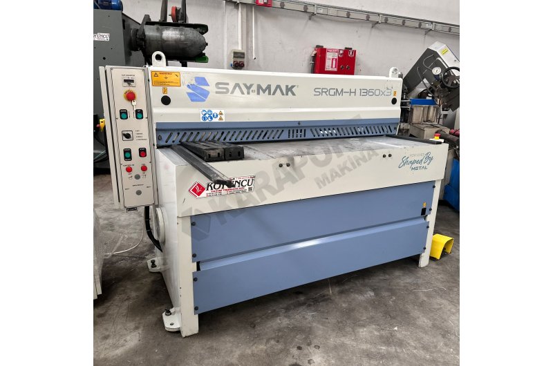 SAYMAK MARKA 1360X3MM REDÜKTÖRLÜ GİYOTİN MAKAS