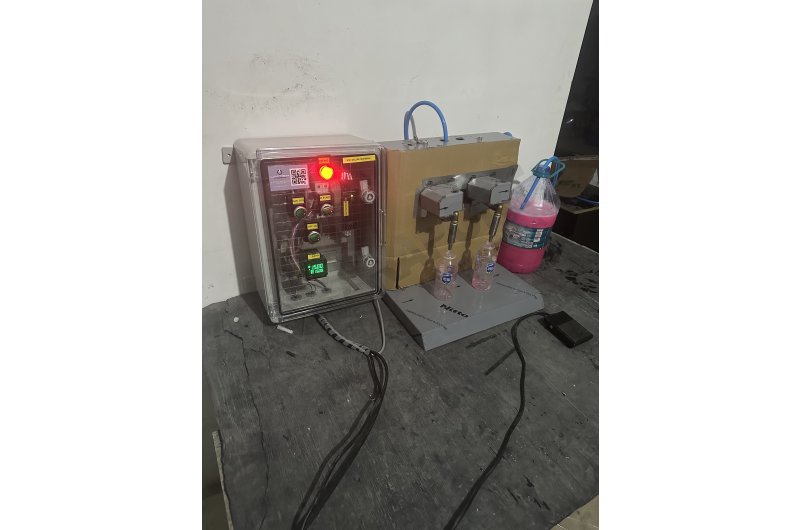 sıvı dolum makinesi (Şampuan, su vb ürünler)