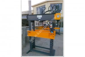 100 TON GEZER KAFA KOLLU MOTORLU HİDROLİK ATÖLYE PRESİ