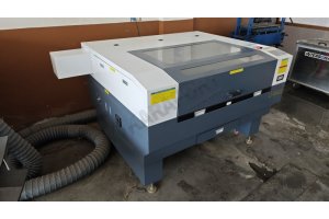 100 WATT TEK KAFA 100X80 CM CO2 LAZER KESİM, MARKALAMA MAKİNASI